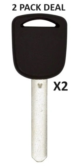 2 PACK DEAL - Clé à transpondeur Honda - V CHIP (46 Chip)