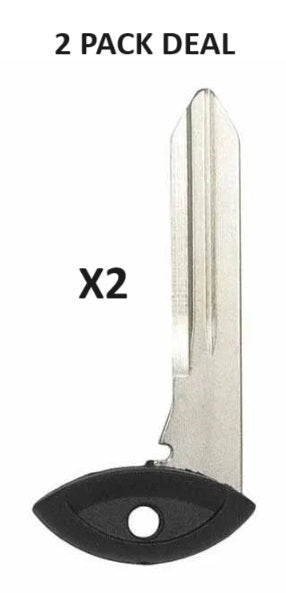 LOT DE 2 - Remplacement de la lame de clé d'urgence - Chrysler / Dodge/ Jeep / Ram