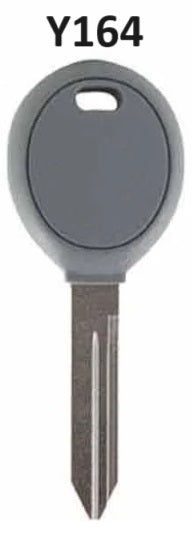 Clé à transpondeur Chrysler / Dodge / Jeep 2004-2019 / Y164 (puce 46)