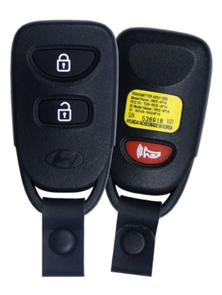2014-2017 Hyundai Accent/télécommande d'entrée sans clé à 3 boutons