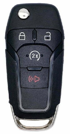 2015-2022 Ford Série F, Raptor, Ranger / Clé rabattable à 4 boutons