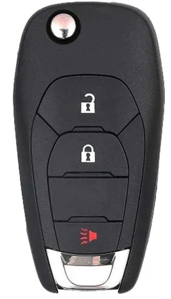 2016-2023 Chevrolet Cruze XL8 / 3-Button Remote Flip Key / PN: 13514134 / LXP-T004