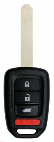2014-2021 Honda CR-V / HR-V / 4-Button Remote Head Key w/ Hatch / MLBHLIK6-1T