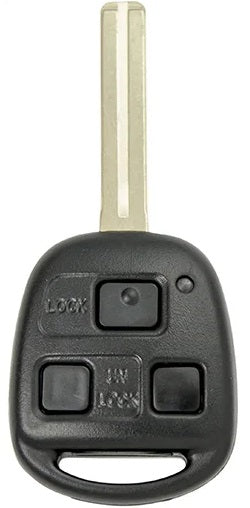 2004-2010 Lexus 3-Button Remote Head Key - PN:89070-48821, 89070-48820 / HYQ12BBT