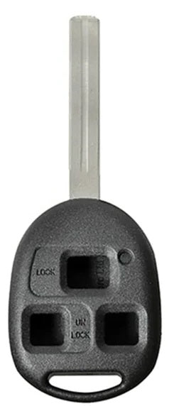 Lexus 3-Button Remote Head Key Shell Repair Kit