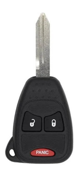 Clé télécommande à 3 boutons pour Chrysler Dodge Jeep 2004-2017.