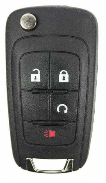 4 Button Flip Key for Chevy Buick GM - Remote Start – Atlantic Key