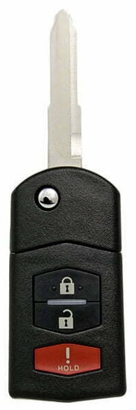 3 Button Flip Key for Mazda