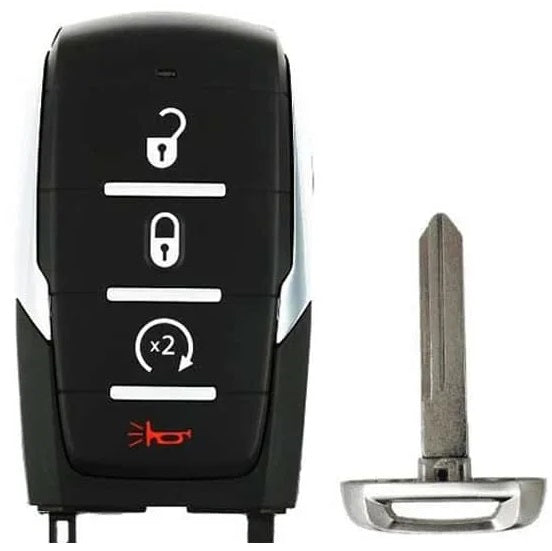 2019-2022 Dodge Ram 1500 / 4-Button Smart Key / OHT-4882056