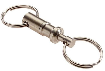 Quick Release – Pull-Apart Key Holder / Nickel-Plated
