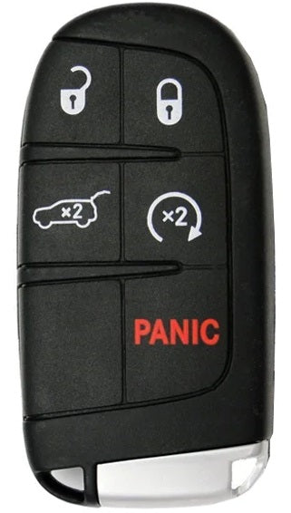 2014-2022 Jeep & Dodge / 5-Button Smart Key / PN: 68143505AC / FCC ID: M3N-40821302